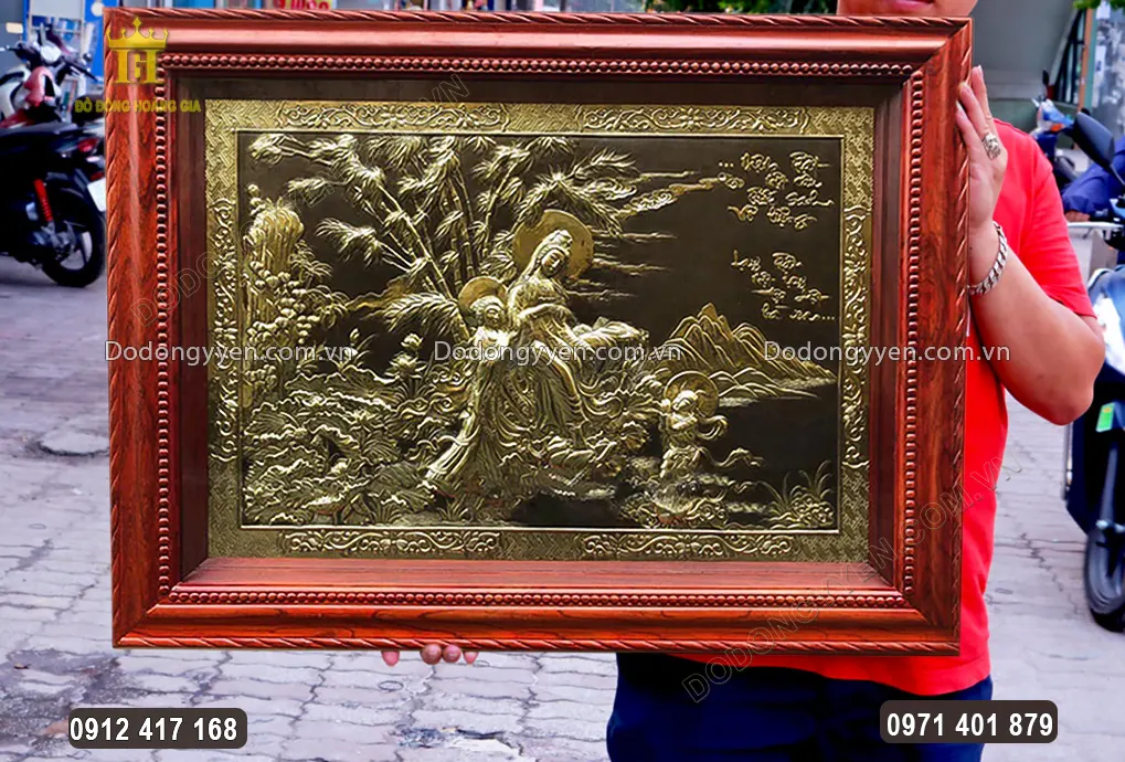 Gia chủ n&ecirc;n treo tranh tại nơi s&aacute;ng sủa, sạch sẽ